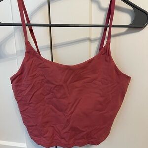 Athleisure pink top